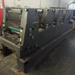 CÓD. 1453 - off-set Heidelberg, Mod. GTO 52, 5 cores, ano 1990