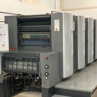 CÓD. 1659 - Off-set Heidelberg Mod. SM 74-4 Cores, ano 2012