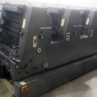 CÓD. 1743 - Heidelberg, Mod. GTOVP 52, 4 cores, ano 1994