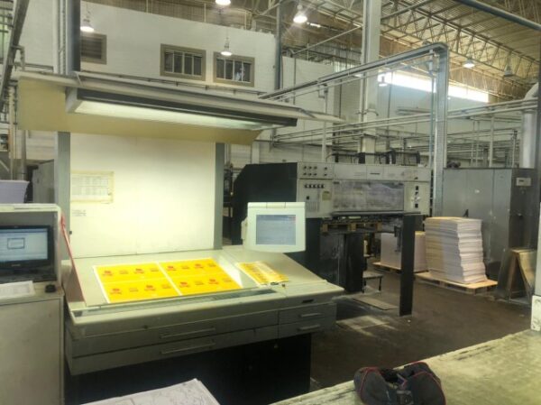 CÓD. 2086 - Heidelberg, Mod. CD 102 5+LX ano 2002,  5 cores + verniz - Imagem 6