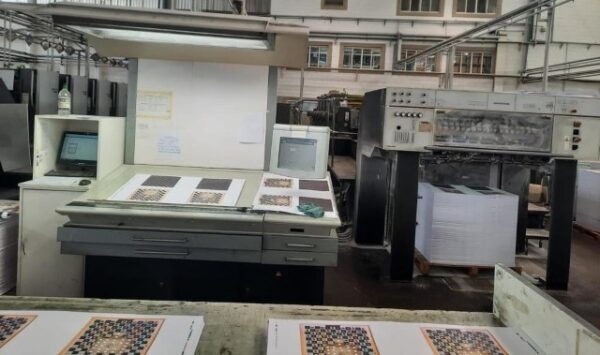 CÓD. 2086 - Heidelberg, Mod. CD 102 5+LX ano 2002,  5 cores + verniz - Imagem 8