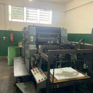 CÓD. 2467 - Heidelberg Mod. MO Bicolor ano 1989