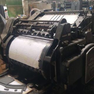 CÓD. 2475 - Corte Vinco automática cilíndrica Heidelberg  56 x 72 cm